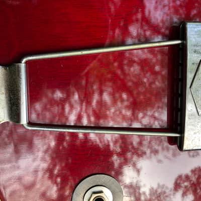 Matsumoku Laguna Set Neck design 1970's-80's - dark red image 21