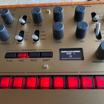 Korg Monologue Monophonic Analog Synthesizer 2016 - Present - Gold image 2