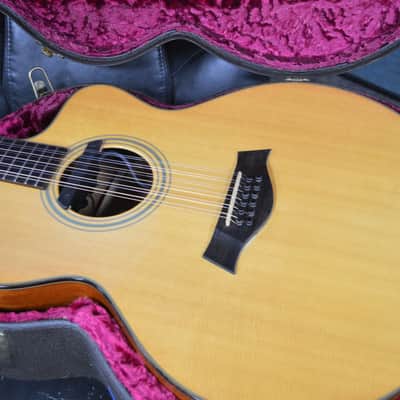 Pre-Owned 2000 Taylor LKSM-12 Leo Kottke Signature 12-String Model w. Hard Case and Fishman Pickup image 3