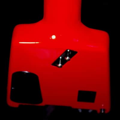 Warwick Nobby Meidel Bass 1985 Red. Headless. Extremely Rare. Few built in this color image 23