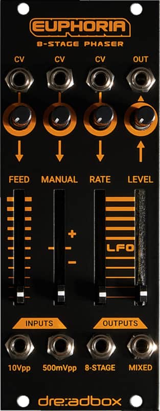Dreadbox Euphoria 8-Stage Phaser Eurorack Synth Module image 1