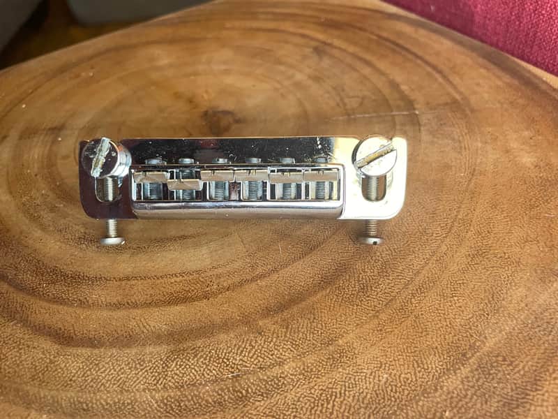 (Small off SG Special) 1970's Leo Quan Badass bridge Early 70's patent pending - Chrome image 1