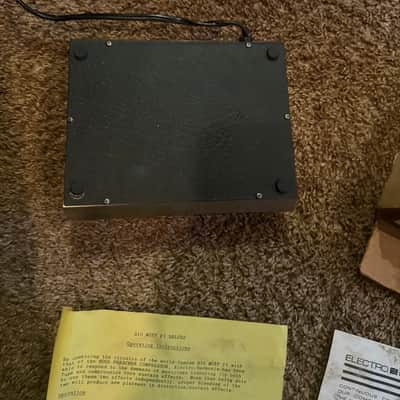 Electro-Harmonix Deluxe Big Muff Pi 1978 - 1982 - Silver. With Box and Original Paperwork and Sales Receipt image 8