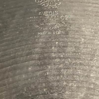 Zildjian - 20" A Ride Cymbal 2856g 1970's image 2