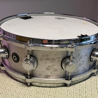 DW Collectors Series Cast 3mm Aluminum Snare 14" x 5" 2006 image 7