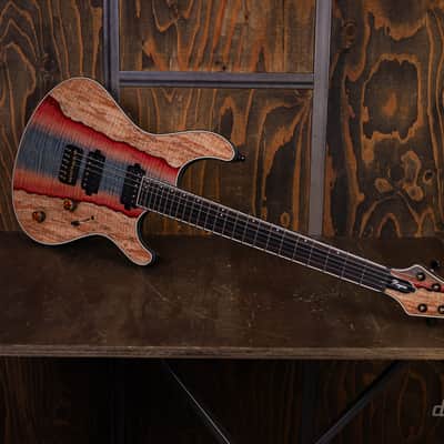 Mayones Regius 6 Spalted Flame Maple image 13