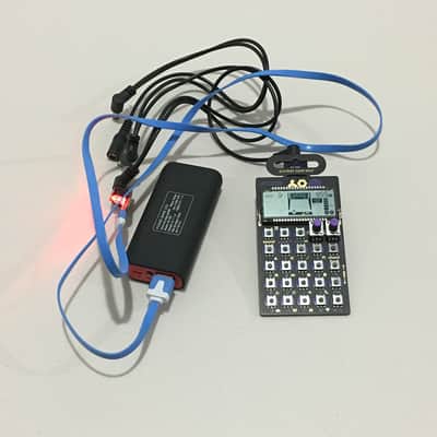 JNFX/Think Make Repeat Pocket Operator power supply kit(for 7 POs) (PO-PWS) 2017 Black & Purple image 1
