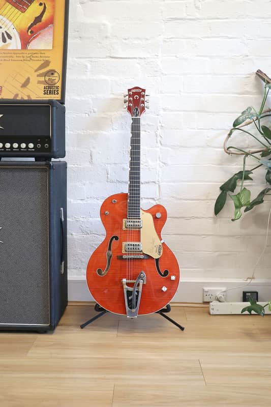 Gretsch G6120SSU Brian Setzer Nashville 2004 - 2014 - Orange image 1