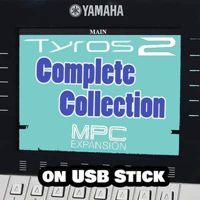 11 Yamaha TYROS 2 MPC Expansions on USB Stick