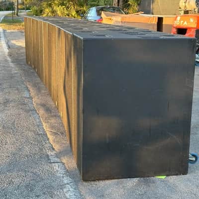 D&B Audiotechnik B2 DOUBLE BAND Pass Wheeled Subwoofer #7753 (LOT OF 4) THS image 9