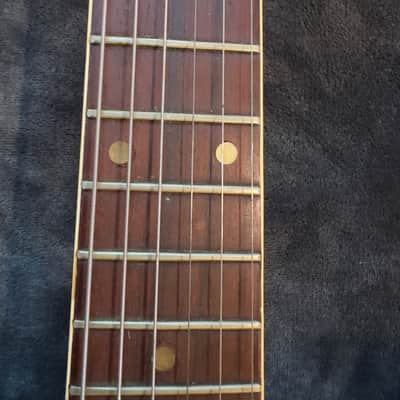 1970’s Hondo H-500 Vintage Semi Hollow Electric Guitar image 5