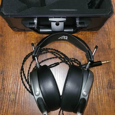 Audeze MM-500 Open Back Planar Magnetic Headphones - 18 Ohms 2022 - Present - Black image 1