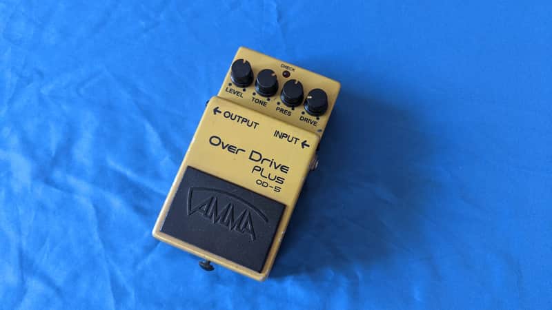 Gamma Overdrive plus OD-5 Vintage russian pedal 90's by Yerasov image 1