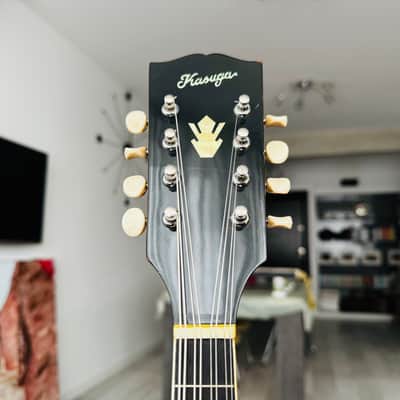 VINTAGE & RARE! 70's The Kasuga M-18 Mandolin in OHSC! image 17