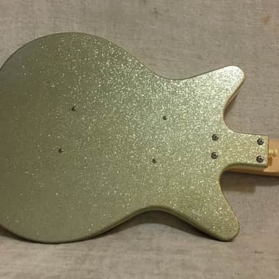 Danelectro Left Hand Lefty DC-2 Bass 1999 Korea Silver Sparkle image 17
