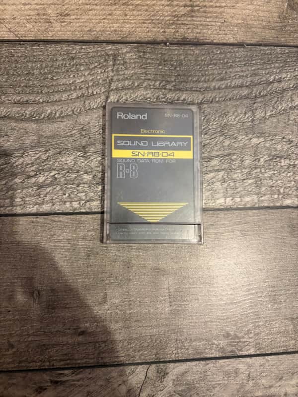 Roland SN-R8-04 Electronic 1990s - Black image 1