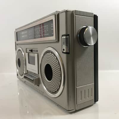 Vintage AIMOR AM-FM Stereo Cassette Recorder Boombox Ghetto Blaster ST-804FS2 image 6