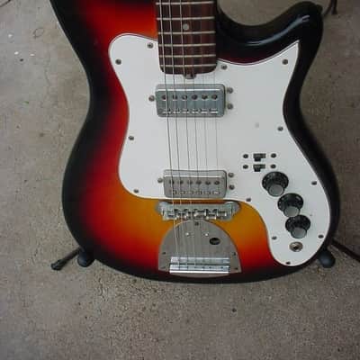 KAPA Continental USA MADE Vintage 1960's Electric Guitar HOFNER pickups image 3