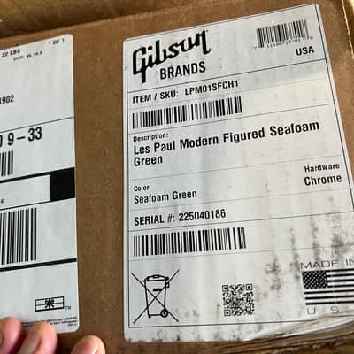 2024 Gibson USA Les Paul Modern Figured Seafoam Green image 12