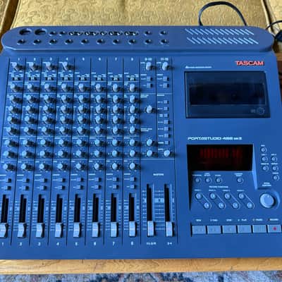 TASCAM Portastudio 488 MKII 8-Track Cassette Recorder 1990s - Gray image 4