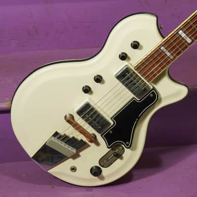 1960s Supro Dual Tone Semihollow Electric Guitar (VIDEO! Fresh Work, Ready) image 2