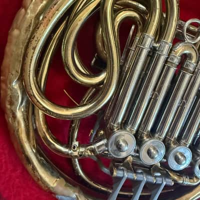C. G. Conn 6D Double French horn. Made in USA image 5
