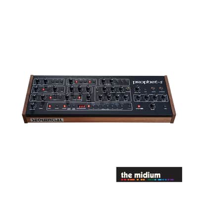Sequential Prophet-5 polyphonic analog desktop module image 1