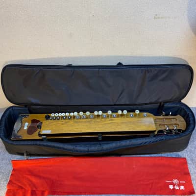 Taisho Goto - Nagoya harp.  Keyed lap steel like Japanese instrument with soft image 23