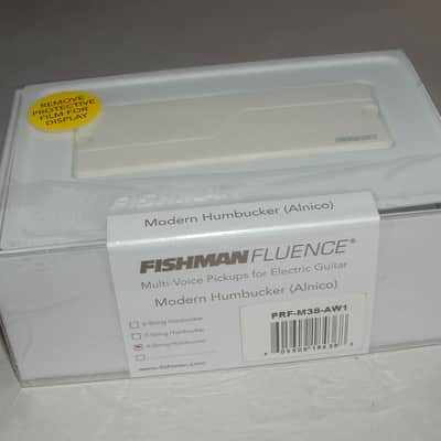 Fishman Fluence PRF-M38-AW1 8 String Modern Humbucker Alnico 3 Voices (White) image 1