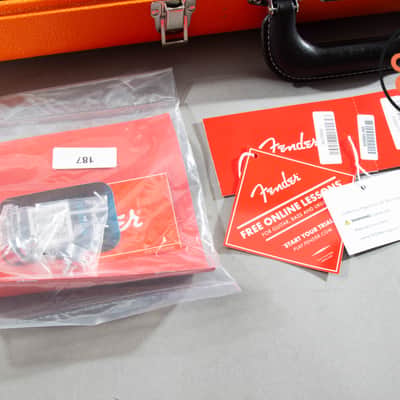 2025 Fender Tom DeLonge “Padre” Stratocaster – To The Stars Limited Edition | Brown w/ Orange Stripe | OHSC + COA image 13