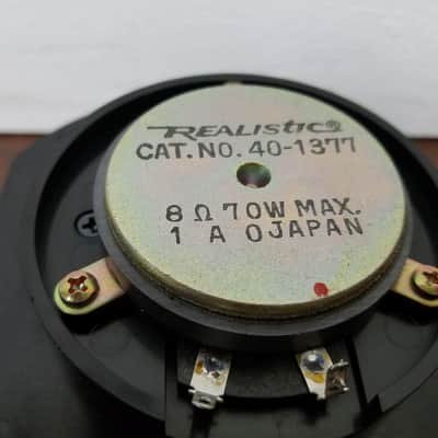 Realistic 40-1377 Dual Bi-Radial Tweeter Mark Two Series image 3