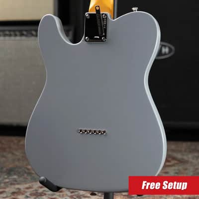 Fender Brent Mason Telecaster Electric Guitar - Primer Gray with Hardshell Case image 2