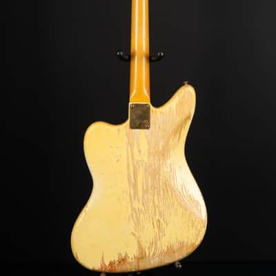 Fender Jaguar 1964 - Olympic White with Matching Headstock image 8