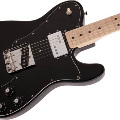 FENDER - Made in Japan Traditional 70s Telecaster Custom  Maple Fingerboard  Black - 5360602306 image 4