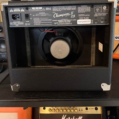 Fender Champion II 25 25-Watt 1x8" Guitar Combo 2024 - Present Black image 3