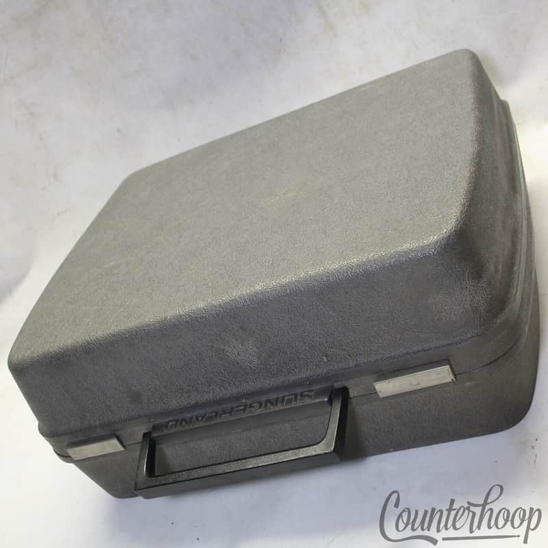 Slingerland 5.5x14" Molded Plastic Snare Drum Case Hard Shell USA Vintage 70s image 1