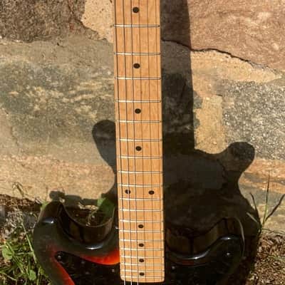 Harmony H804 Electric Guitar – Sunburst – Mint w/Original Case, Papers & Cable image 5