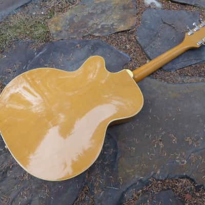 Harmony H65 Archtop 1959 Natural w/Case image 4
