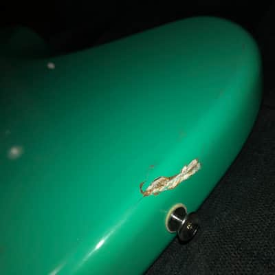 Seafoam Green bass guitar body image 9