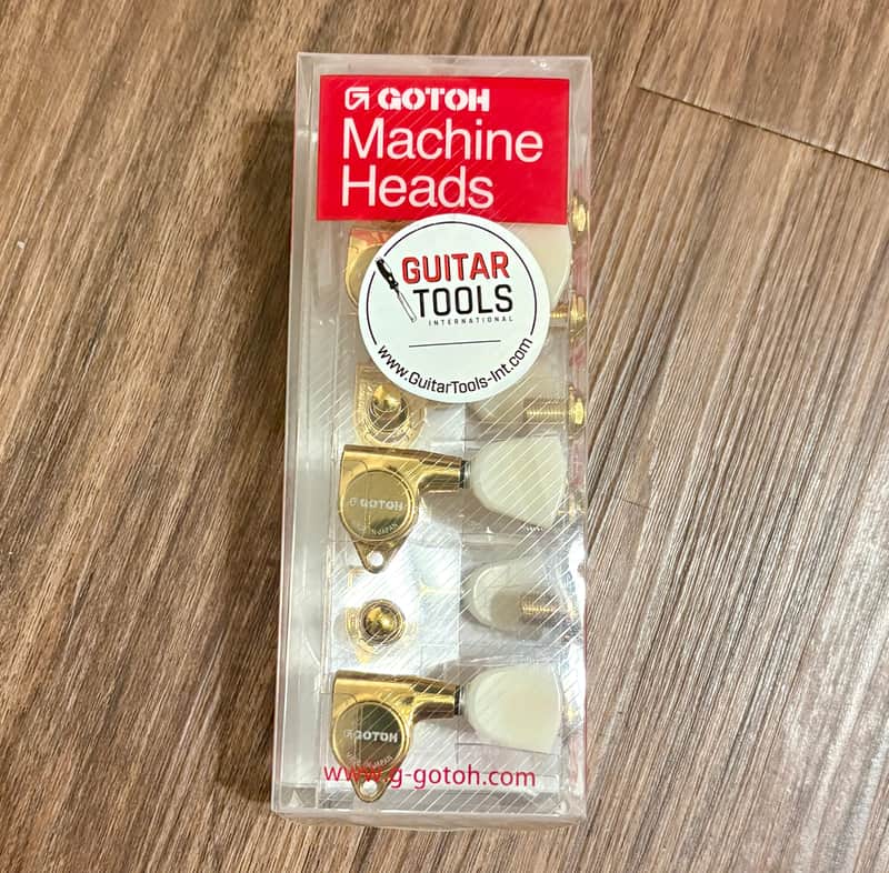 Gotoh Tuners SG301-P4N - Gold - 3 per side image 1