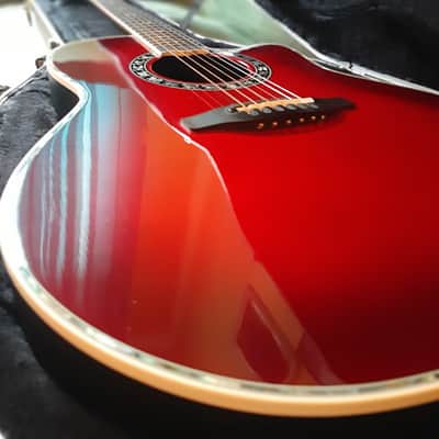 Ovation 2079LX Custom Legend red image 14