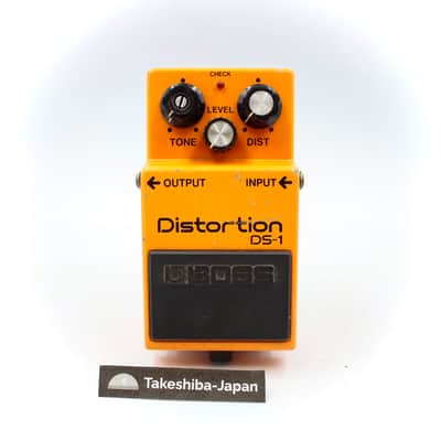 Boss DS-1 Distortion Black Label 1983 Made in Japan Vintage Guitar Effect Pedal 371600 image 1