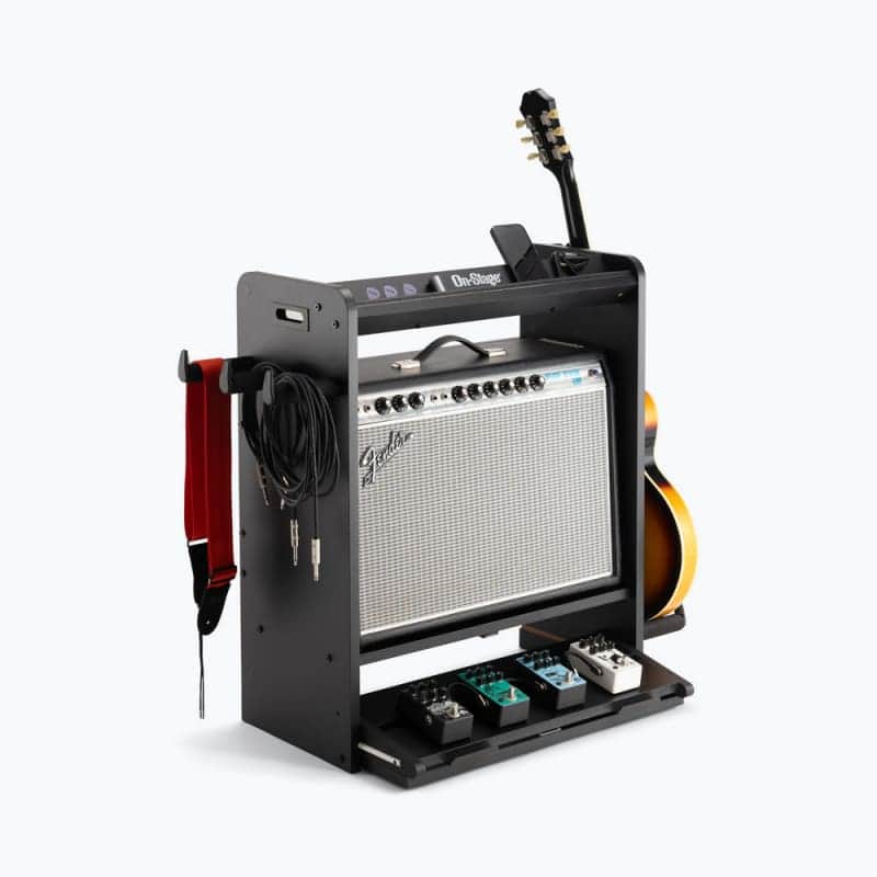 On-Stage GWS5000B Guitar Workstation - Black image 1