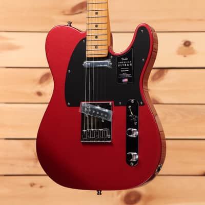 Fender American Ultra II Telecaster - Sinister Red - US24067636 image 3