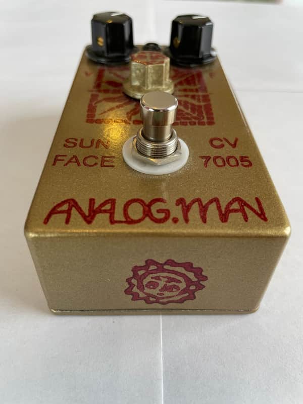 Analogman Sun Face Mullard CV7005 Germanium Fuzz with Sun Dial