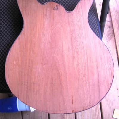 Birdsong Short Scale Bass 2015 Natural Mahogany image 12