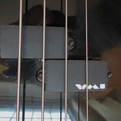 Sebring Samick Jammer SSB-10 Bass Guitar, 1980's, Korea, Black, Clean image 5