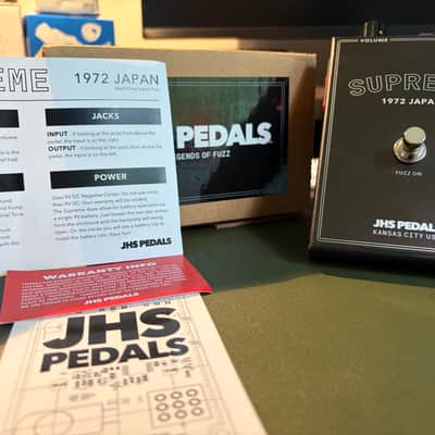 JHS Legends Series Supreme 1972 Japan Fuzz | Reverb