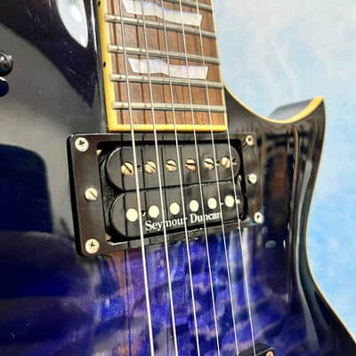 Immagine Edwards ESP E-MA 105SD QM Eclipse 2014 Reindeer Blue Made in Japan - 7