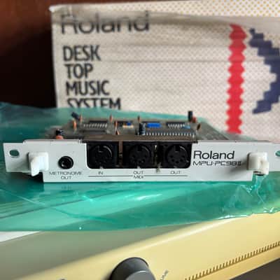 Roland CM-300 & MPU-PC98Ⅱ GS Sound Module w/ box image 3